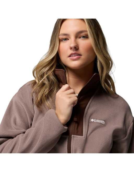 Columbia Sequoia grove ii full zip in brown, 3 of 4
