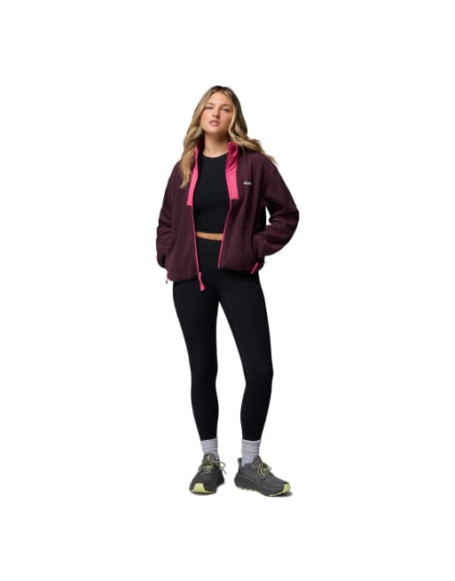 Columbia Sequoia grove ii full zip in pink, 4 of 4
