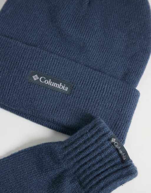 Columbia set berretto e guanti CSC blu, 2 di 3