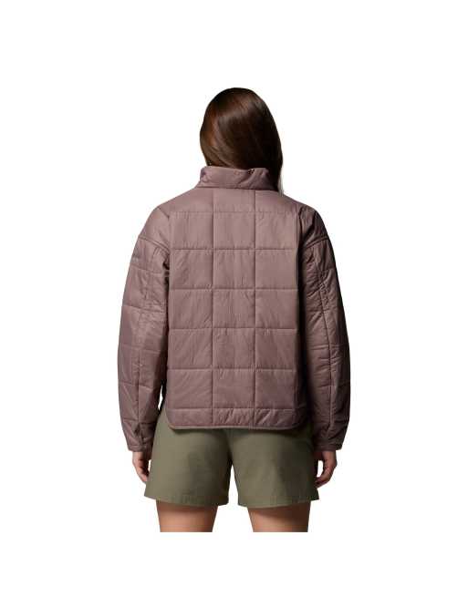 Columbia Sienna hill quilted jacket in brown, 2 of 4