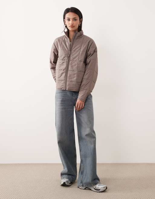 Columbia Sienna Hill quilted jacket in iron, 3 of 4