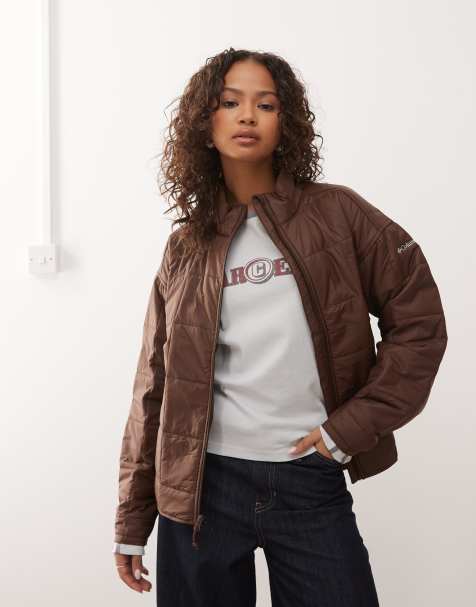 Columbia – Sienna Hill – Steppjacke in Braun - view 1