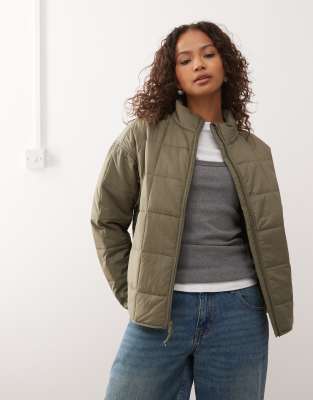 Columbia - Sienna Hill - Steppjacke in Khaki-Grün