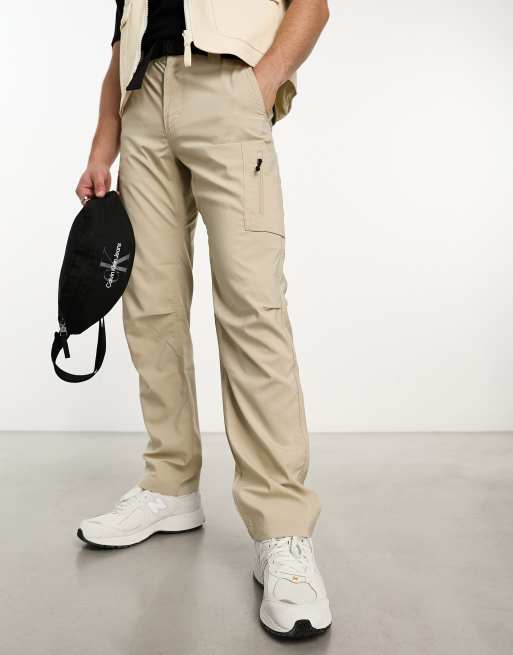 Columbia – Silver Ridge – Piaskowe spodnie w stylu utility