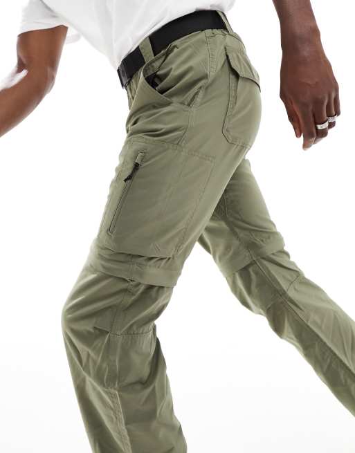 Columbia Silver Ridge utility convertible trousers in khaki