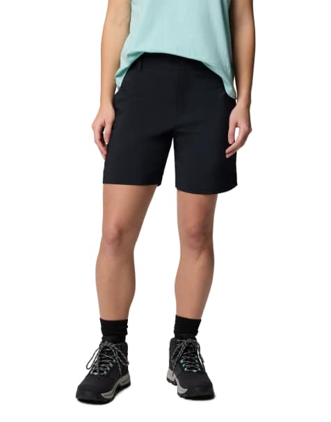 Columbia Silver ridge utility short in black - view 1
