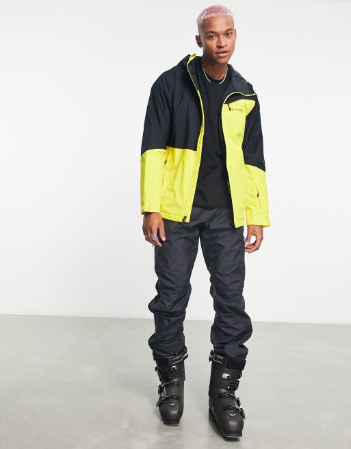 Columbia - Ski - Iceberg Point - Geisoleerd skijack in geel en zwart