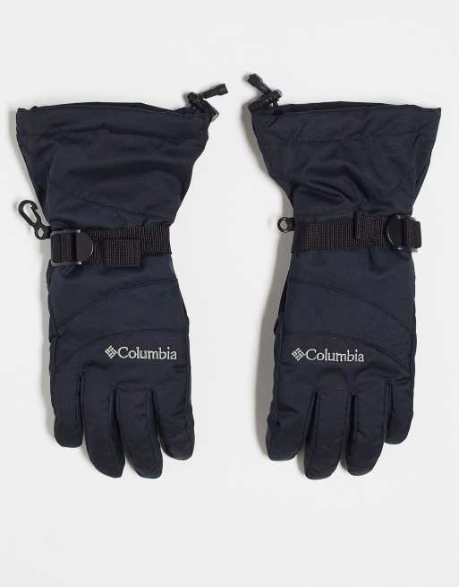 Columbia Ski Last Tracks gloves in black ASOS