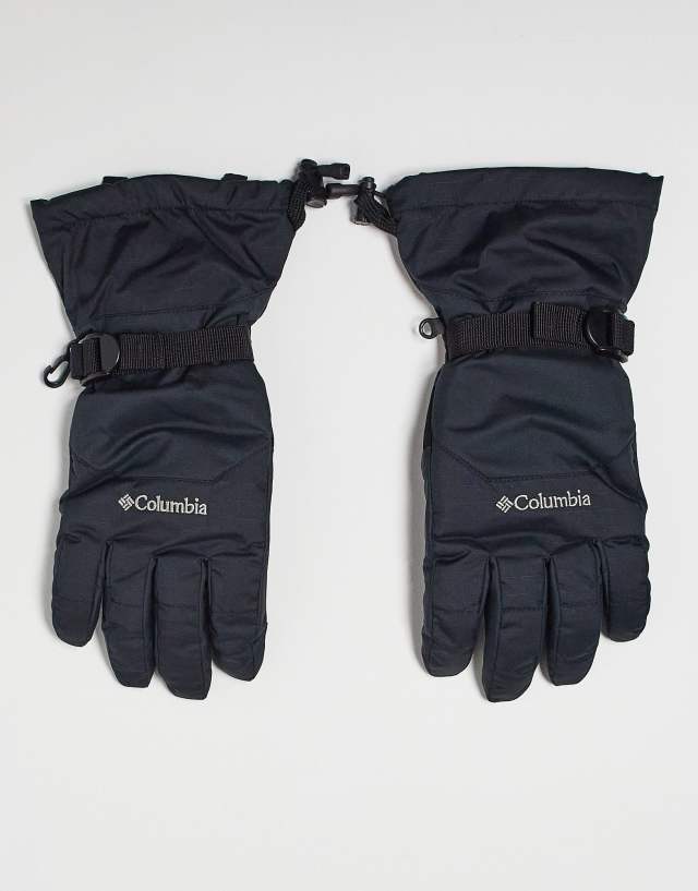 Columbia Ski Last Tracks insulated ski glove in black