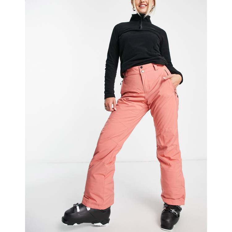 Coral ski trousers top