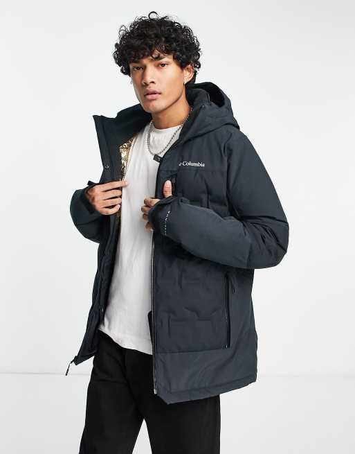 Columbia down hot sale ski jacket