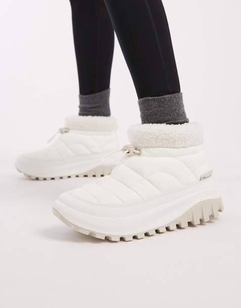 Columbia Snowtrot boot in white - view 1