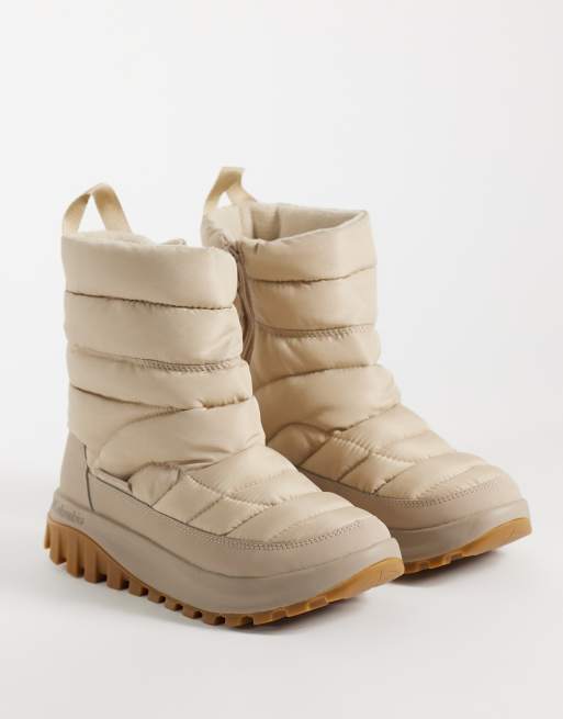 Columbia Snowtrot Mid boots in beige, 2 of 4