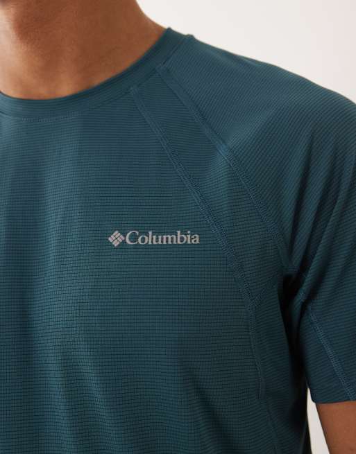 Columbia Stealth Spring t-shirt in blue, 3 of 5