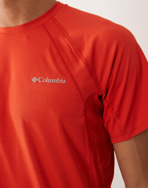 Columbia - Stealth Spring - T-shirt in rood, 3 van 5