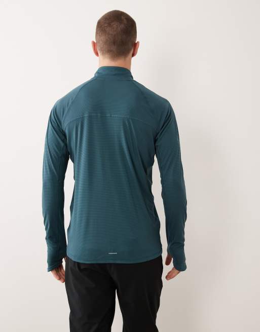Columbia - Stealth Spring - Top blu con zip corta, 5 di 5