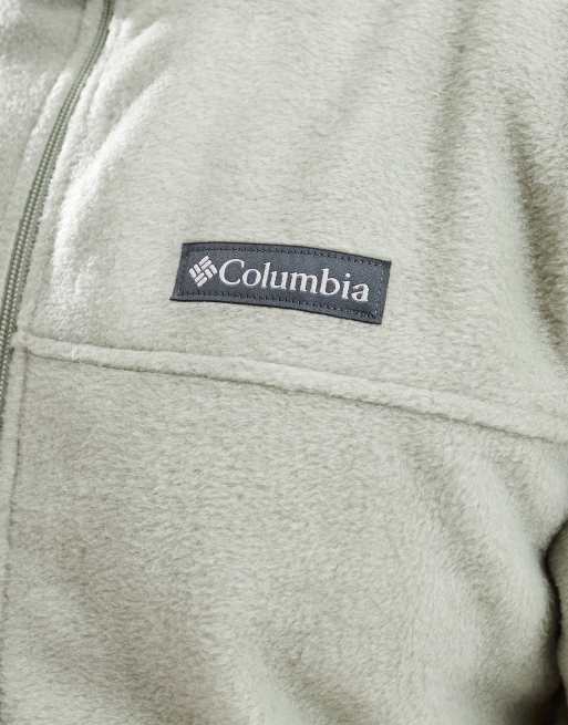 Columbia – Steens Mountain 2.0 – Fleece-Jacke in Grün mit Reißverschluss, 3 von 4