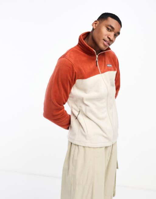 Sweat zippé outlet rouge