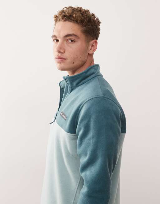 Columbia - Steens Mountain - Fleece met halve rits in blauw, 4 van 5
