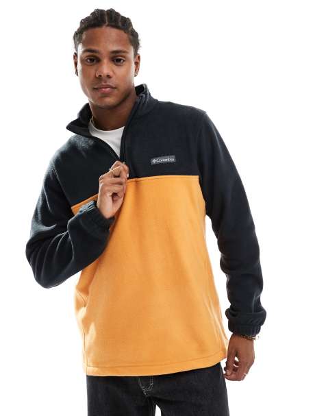 Columbia - Steens Mountain - Fleece met halve rits in oranje - view 1