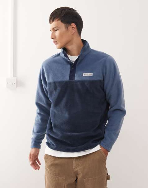 Columbia Steens Mountain Half Snap II fleece in dark blue - view 1