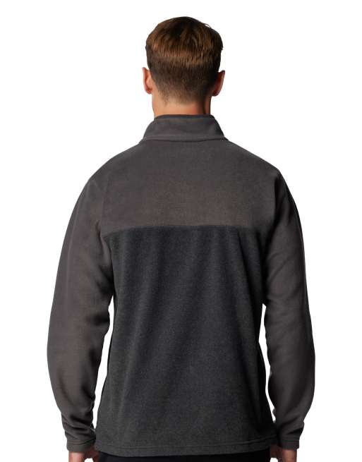 Columbia Steens mountain half snap ii fleece in grey, 2 of 4