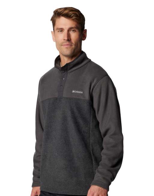 Columbia Steens mountain half snap ii fleece in grey, 4 of 4