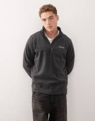 Columbia Steens Mountain half zip fleece in charcoal