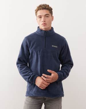 Columbia Steens Mountain half zip fleece in navy