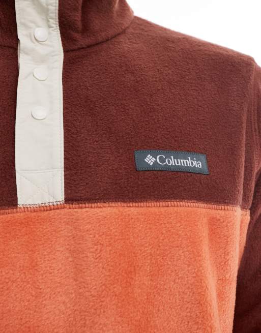 Columbia - Steens Mountain II - Polaire à demi-patte de boutonnage - Rouge, 3 de 4