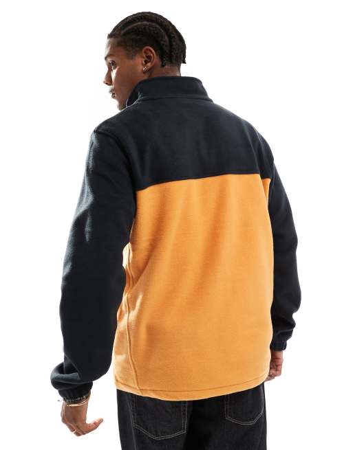 Columbia - Steens Mountain - Orange fleece-trøje med halv lynlås, 4 af 4