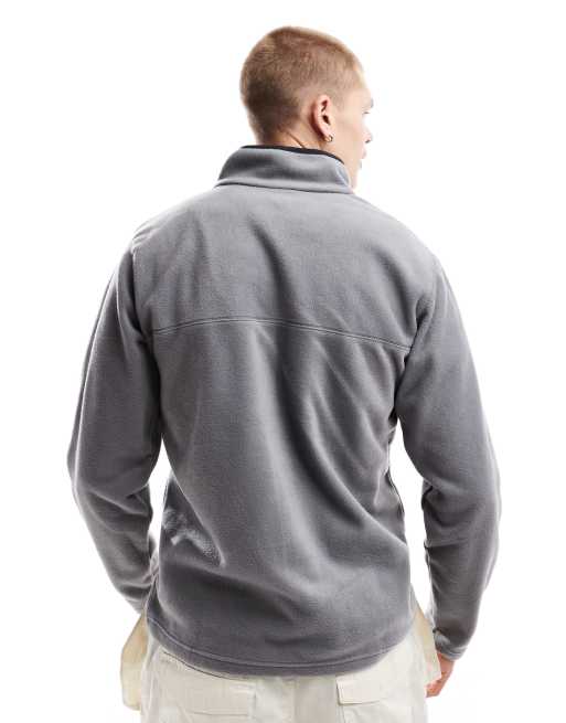Polaire Columbia Homme Sweat à Capuche Columbia Steens Mountain - Polaire Douce, Demi-pression, Coupe Classique, Pour Homme Poches Chauffe-mains