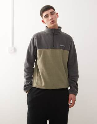 Pull Sport Extérieur Steens Mountain - Demi-fermeture Pression Homme Polaire Columbia