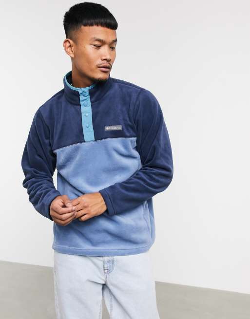 Columbia fleece sales button up