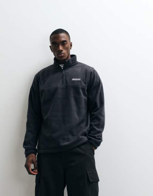Columbia – Steens Mountain – Svart fleece med halvlång dragkedja, 5 av 5