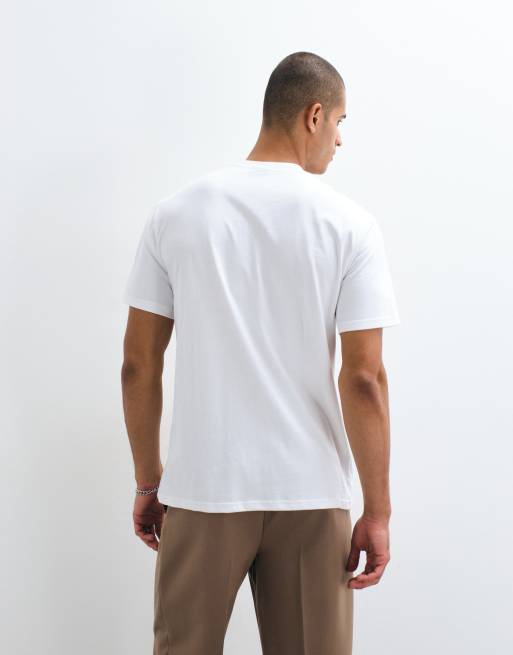 Columbia Street Tech camiseta gruesa en blanco, 5 de 5