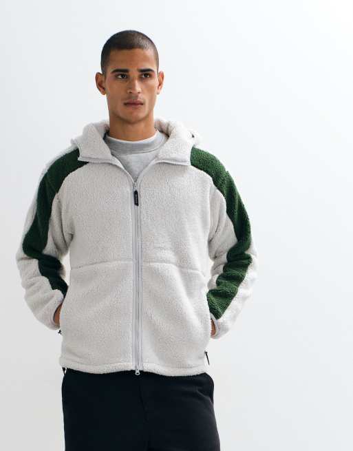 Columbia Street Tech CSC fleece hoodie in beige, 2 of 5