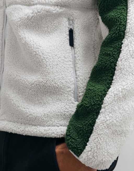 Columbia Street Tech CSC fleece hoodie in beige, 5 of 5