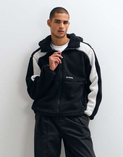 Columbia Street Tech CSC fleece hoodie in black - view 1