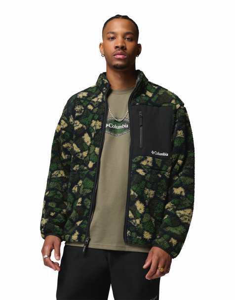 Columbia Street Tech CSC MTN fleece med print i camouflagemønster - view 1
