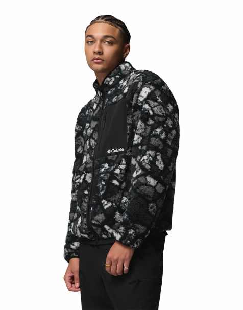 Columbia Street Tech CSC MTN pile con stampa in camouflage nero - view 1