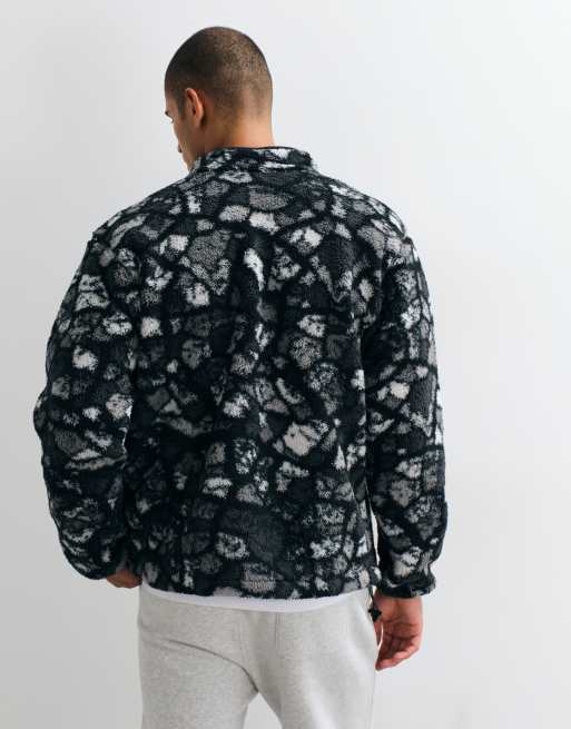 Columbia Street Tech CSC MTN pile con stampa in camouflage nero, 5 di 5