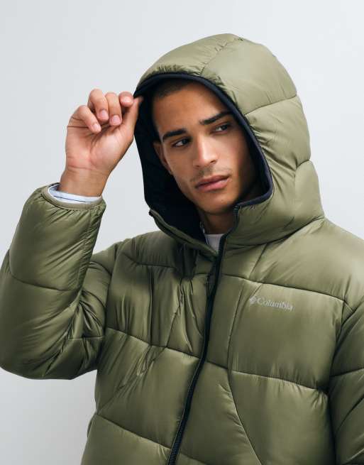 Columbia Street Tech CSC Stormwall balaclavajakke i khaki, 3 af 5