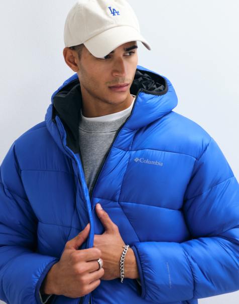 Columbia Street Tech CSC Stormwall chaqueta con pasamontañas azul - view 1