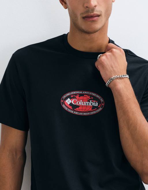 Columbia Street Tech kraftig T-shirt i sort, 4 af 5