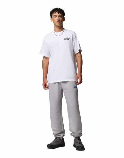 Columbia Street Tech Snowy Peaks heavyweight joggers in grey - view 1