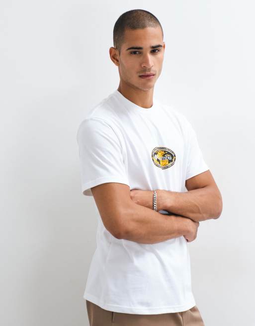 Columbia Street Tech Worldwide t-shirt épais blanc, 4 de 5