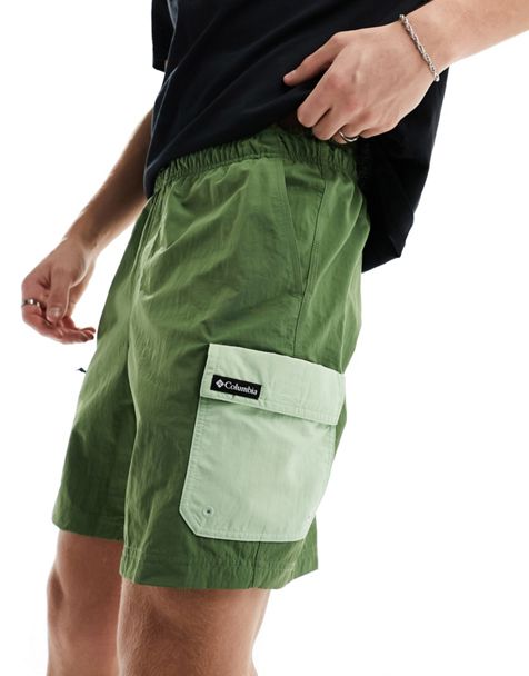 Columbia Summerdry brief shorts in green