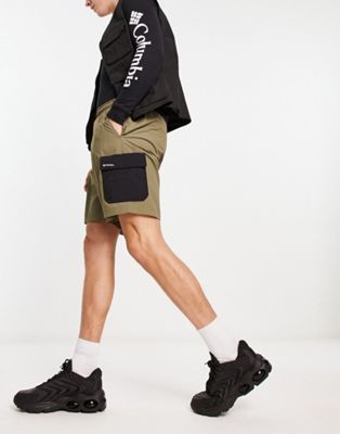 Columbia summerdry brief shorts in khaki