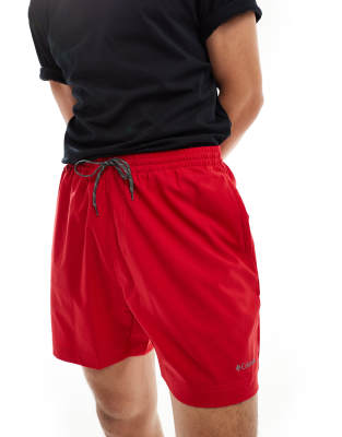 Columbia Summertide Shorts In Red